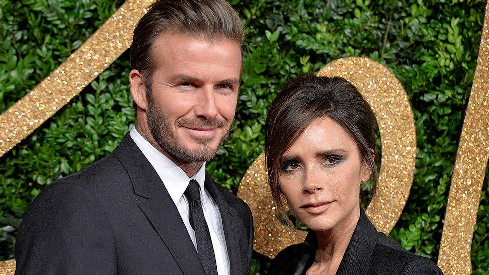 David and Victoria Beckham