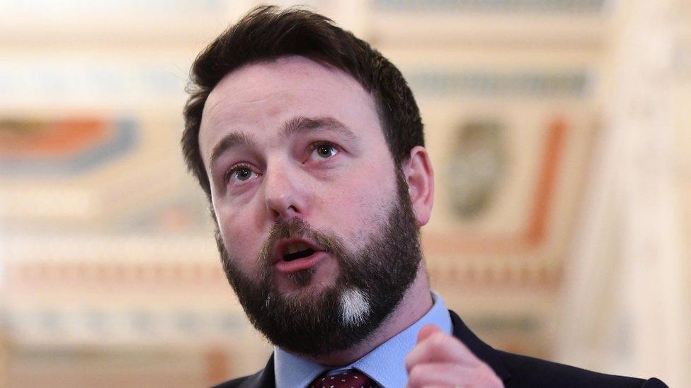 SDLP leader Colum Eastwood