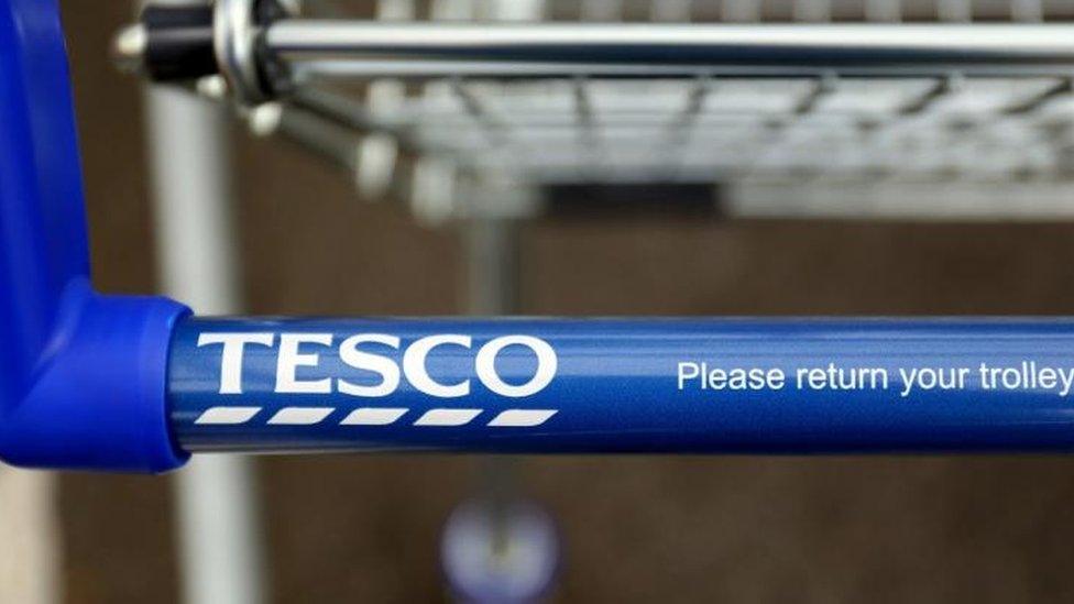 Tesco trolley