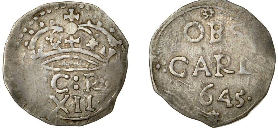 Charles I (1625-1649), Carlisle, Shilling