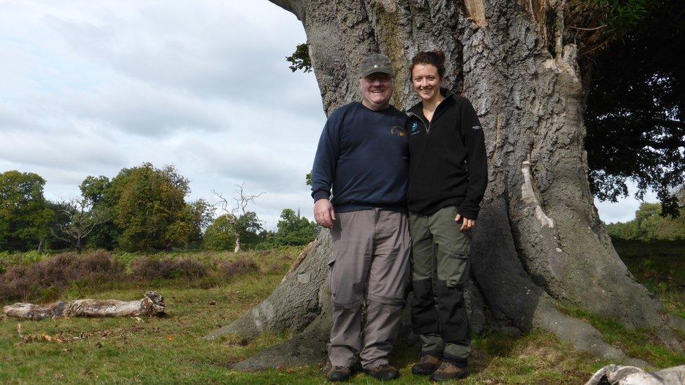 Trevor Harris and Lucy Stockton