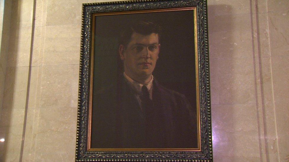 Portrait of Michael Collins