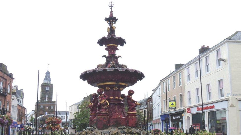 Dumfries fountain