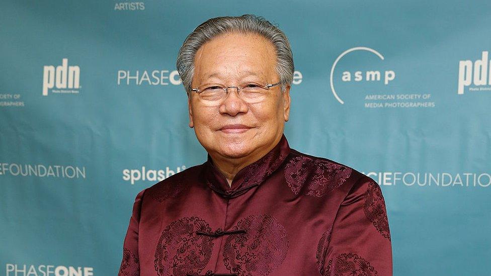 Photographer Li Zhensheng, attends the 11th Annual Lucie Awards at Zankel Hall, Carnegie Hall on October 27, 2013