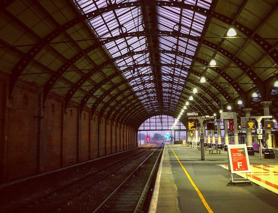 Darlington station interior