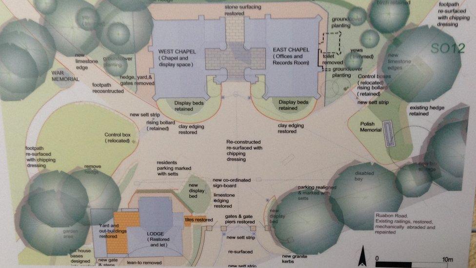 Wrexham Cemetery plans