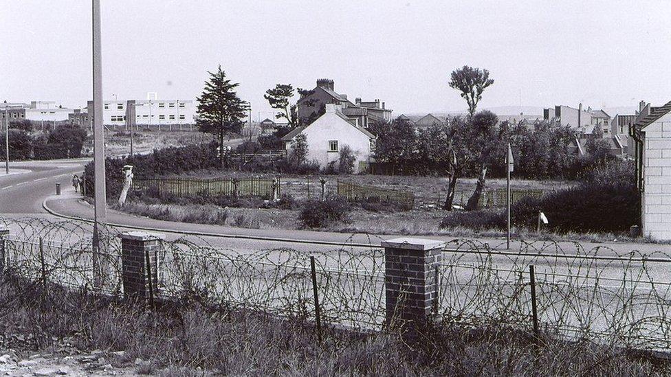 The Manse field off Springfield Road in west Belfast