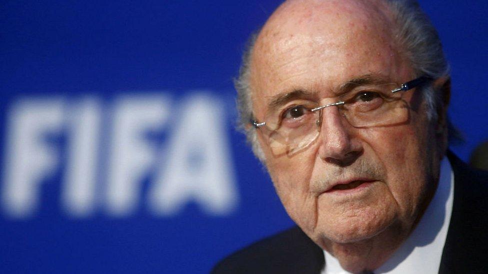 File image of Sepp Blatter