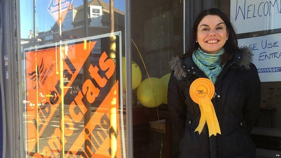 Lib Dem Sarah Olney