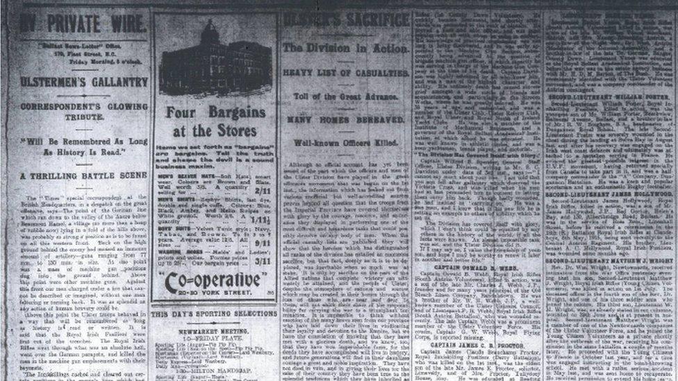 News Letter from Friday 7 July 1916