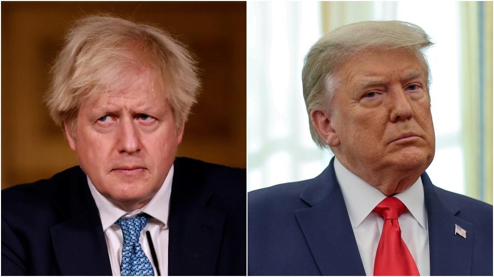 Boris Johnson Donald Trump