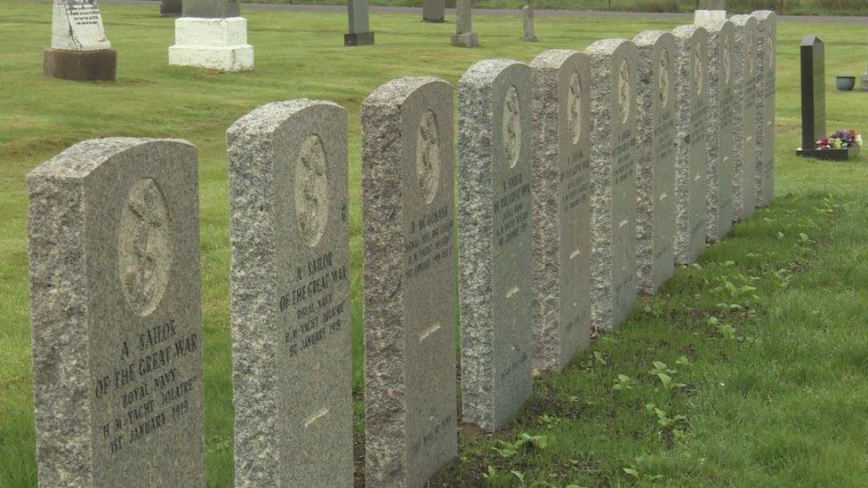 iolaire gravestones