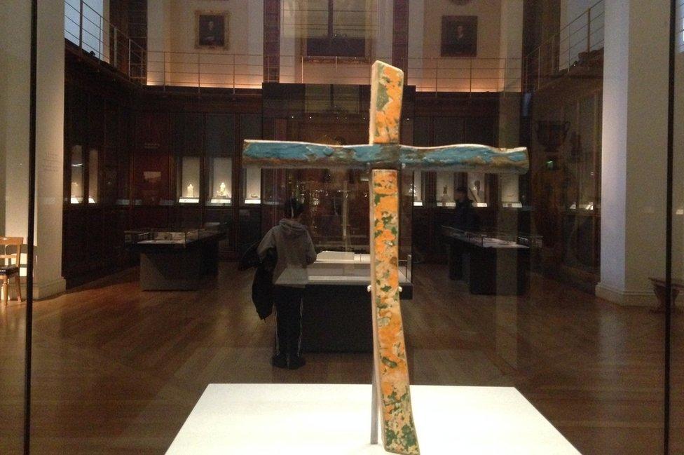 Lampedusa cross in British Museum