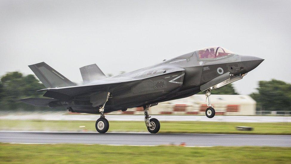 The F-35B Lightning II stealth fighter