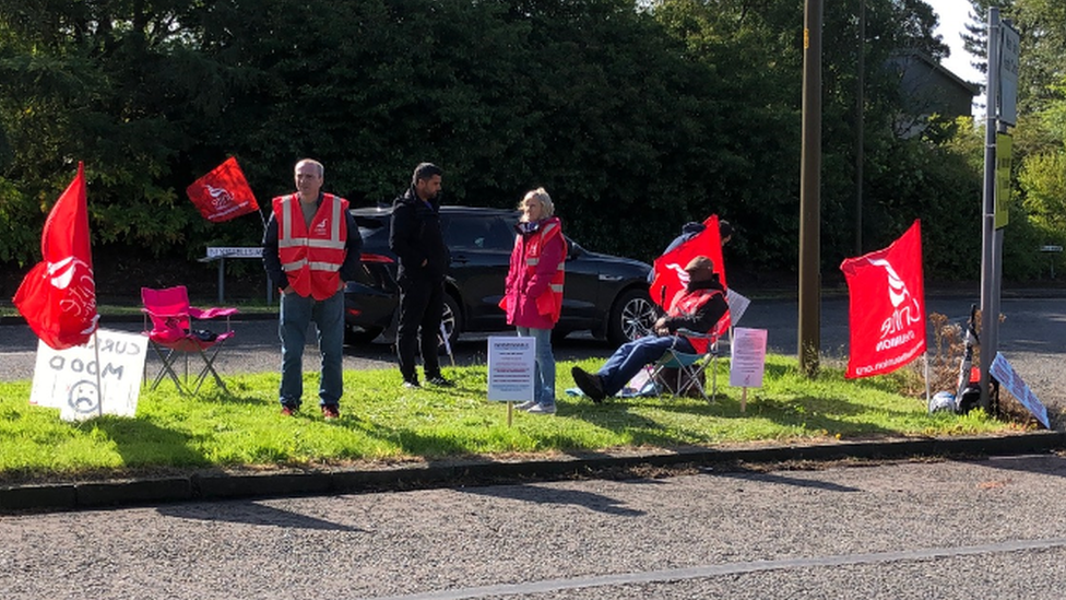 Picket line