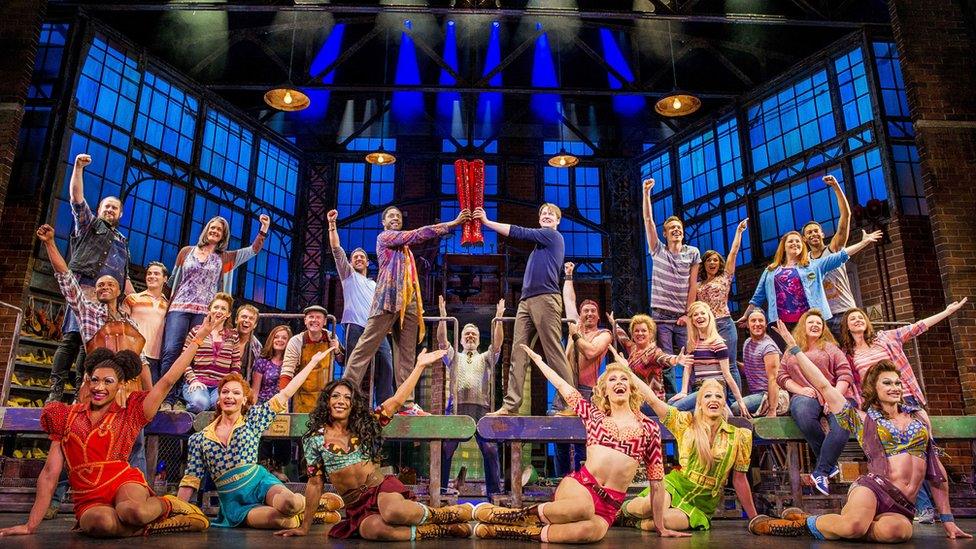 Kinky Boots ensemble cast