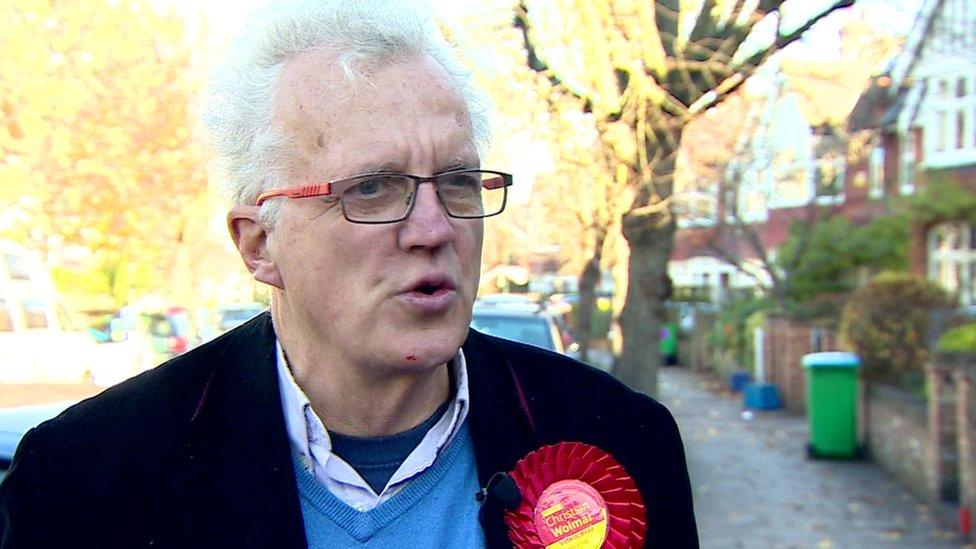 Labour candidate Christian Wolmar