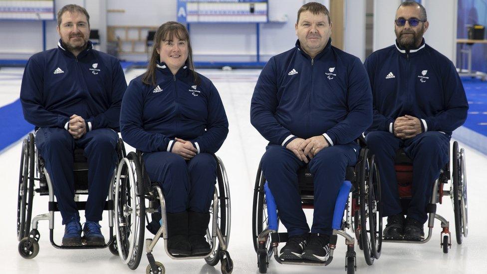 Gregor Ewan, Hugh Nibloe, Meggan Dawson-Farrell, Meggan Dawson-Farrell