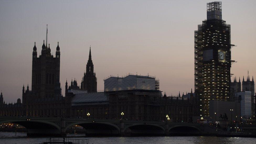 Houses of Parliament in London