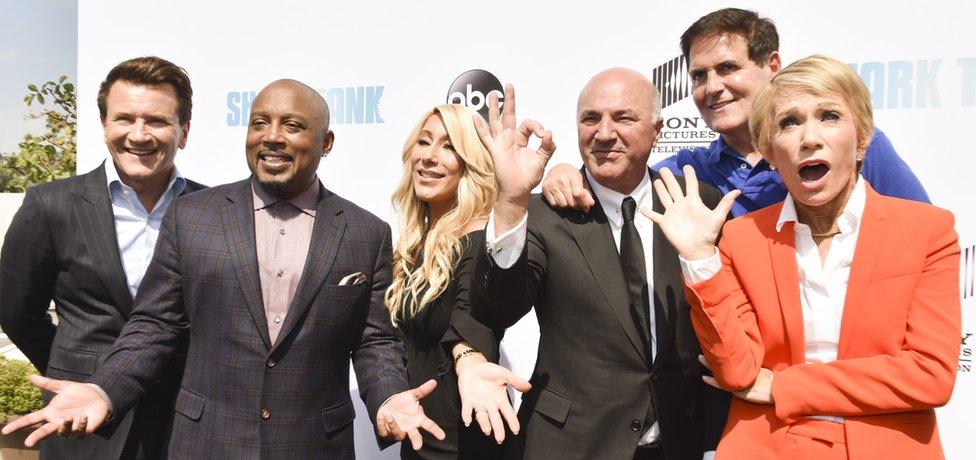 The cast of Shark Tank US