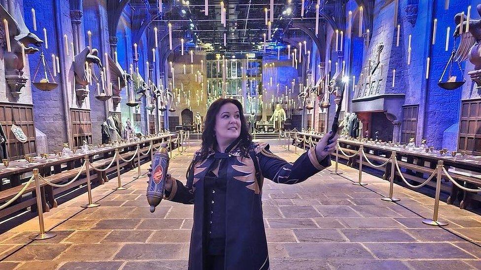 Victoria at Hogwarts