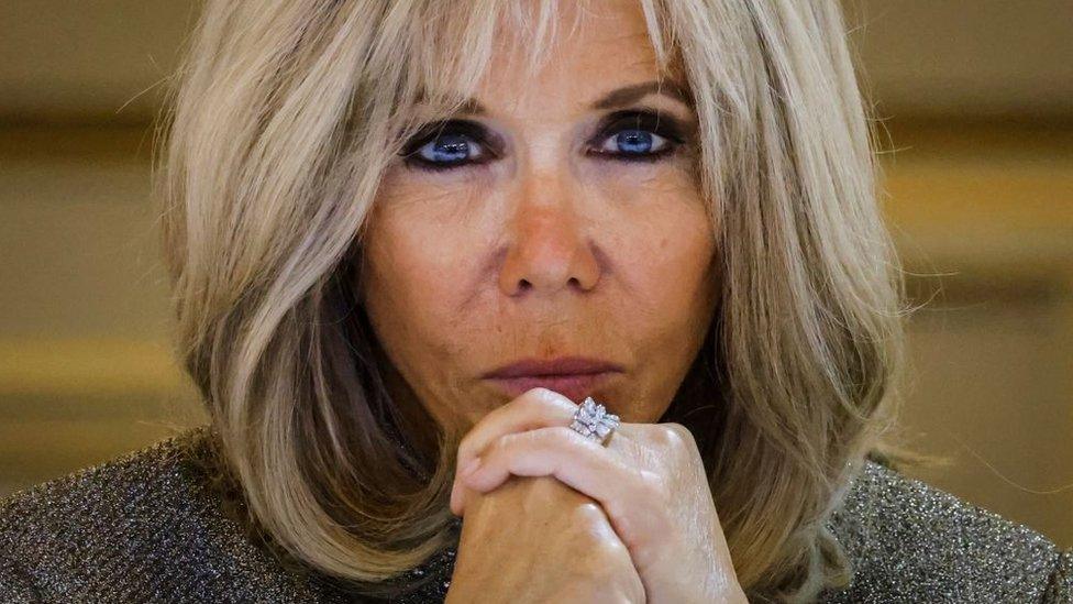 French President's wife Brigitte Macron