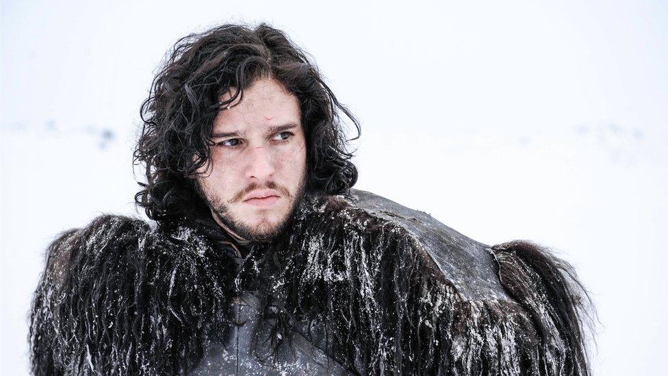 Game of Thrones' Jon Snow, played by Kit Harington.