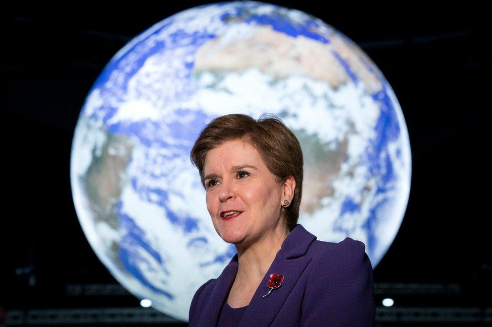 Nicola Sturgeon at COP26