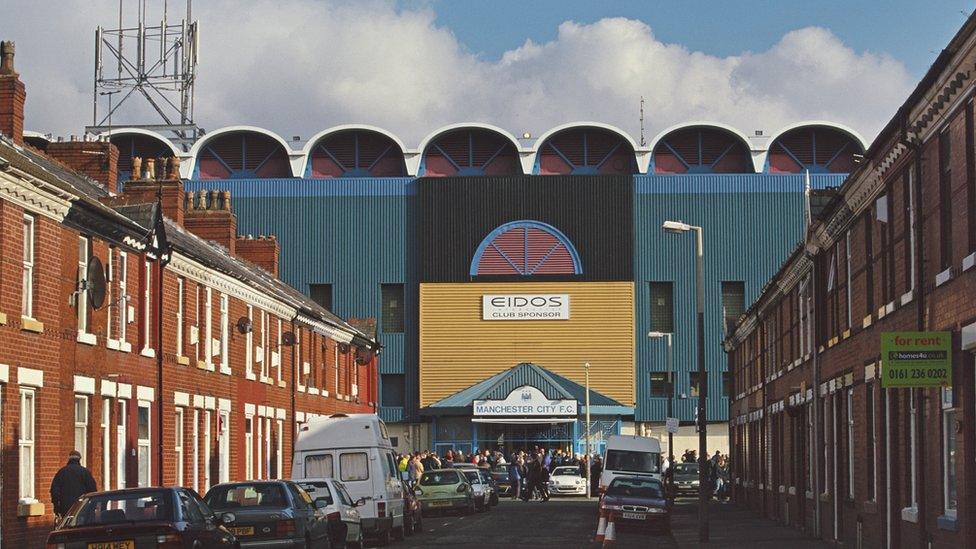 Maine Road in 2001