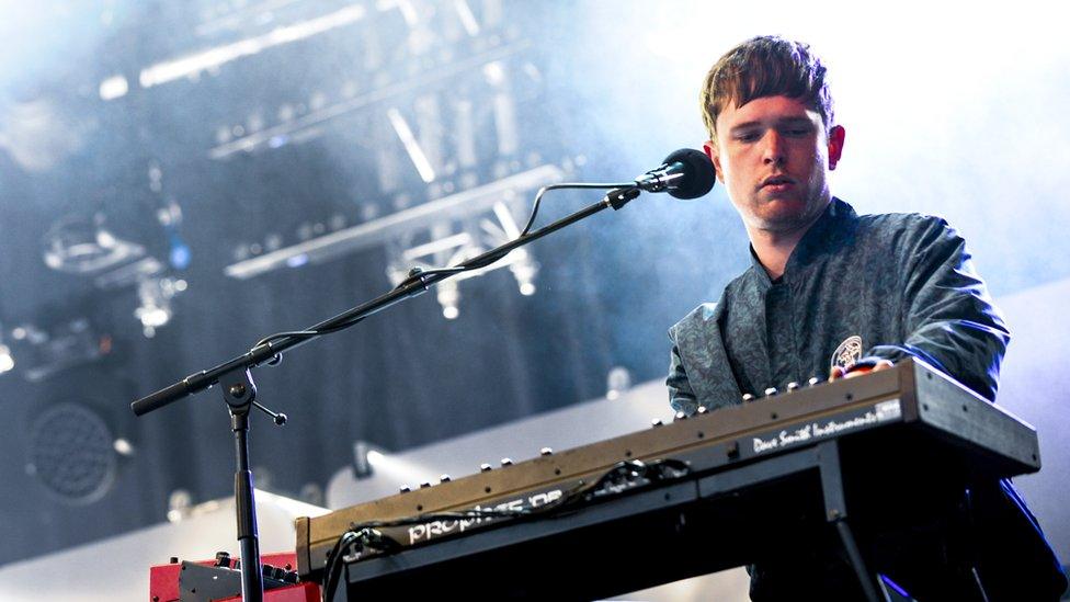 James Blake at Biggest Weekend in Swansea