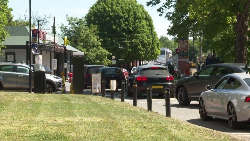 Queues at McDonalds