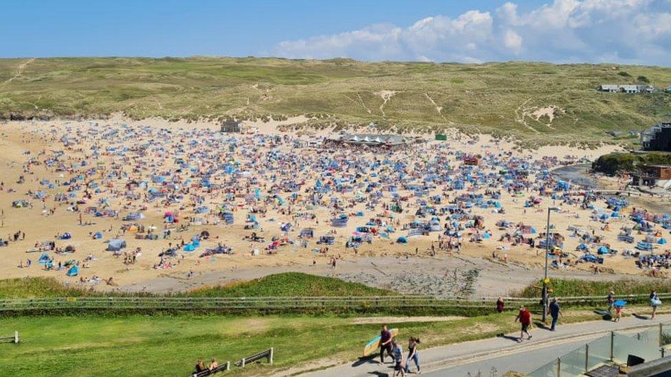 Perranporth Beach