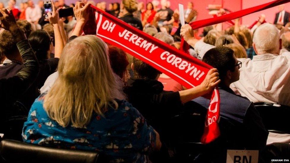 Labour delegates at 2017 party conference