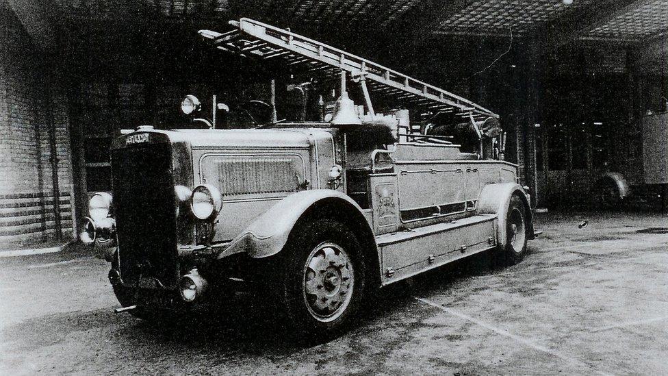 Leyland Cub fire Appliance used from 1920s and through the 1940s