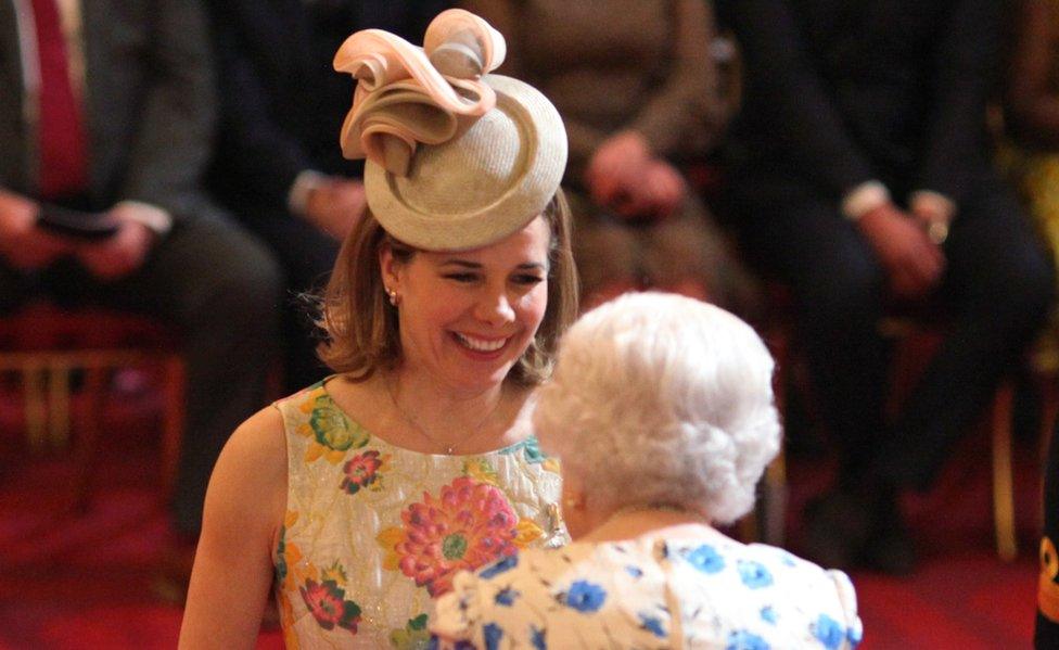 Darcey Bussell and The Queen