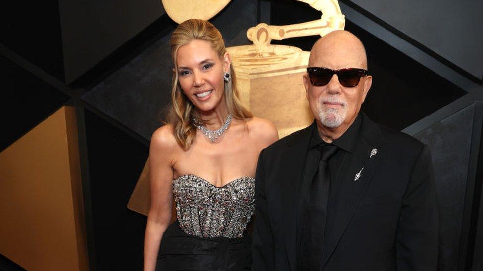 Billy Joel and Alexis Roderick