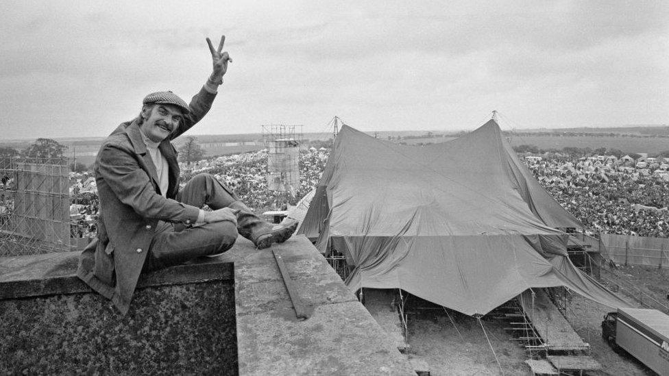 Festival organiser Stanley Baker