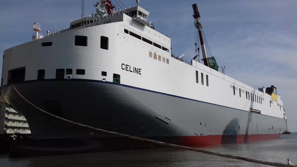 The MV Celine