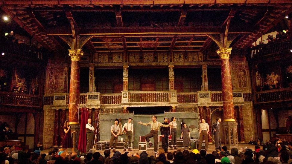 Hamlet at the Globe in 2014