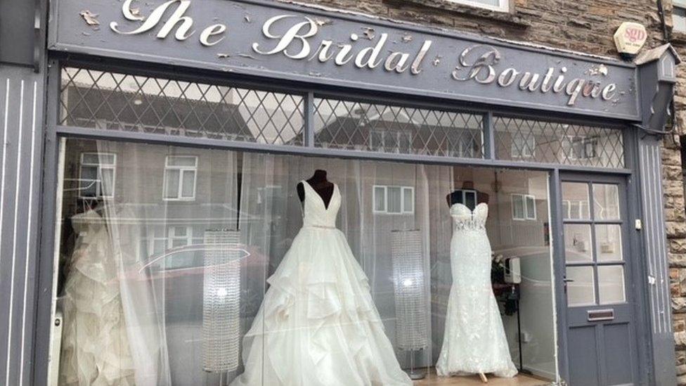 Bridal shopfront