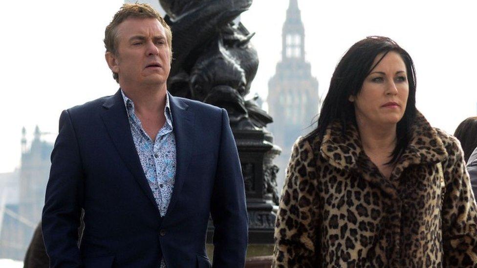 Alfie Moon and Kat Slater together in 2015