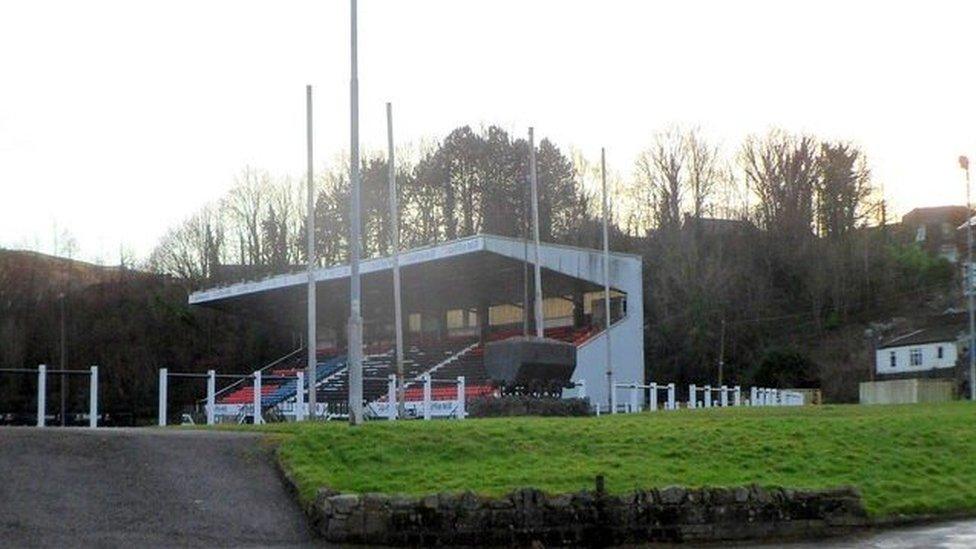 Sardis Road rugby ground