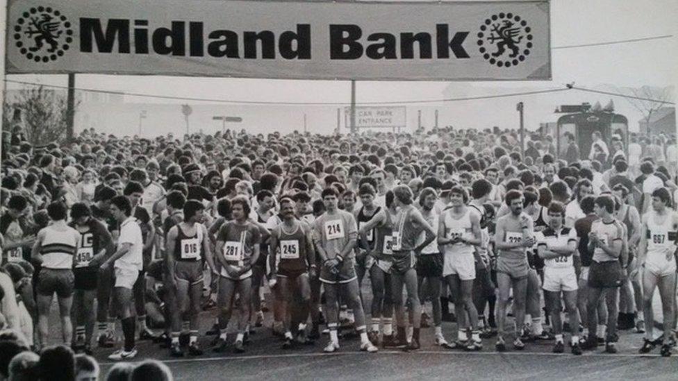 The Harwich Half Marathon in the 1980s