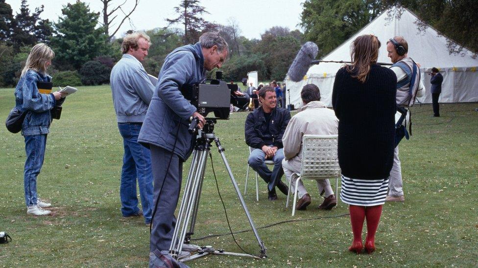 Bergerac being filmed in Jersey