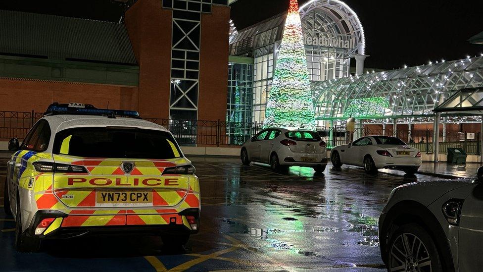 Police at Meadowhall