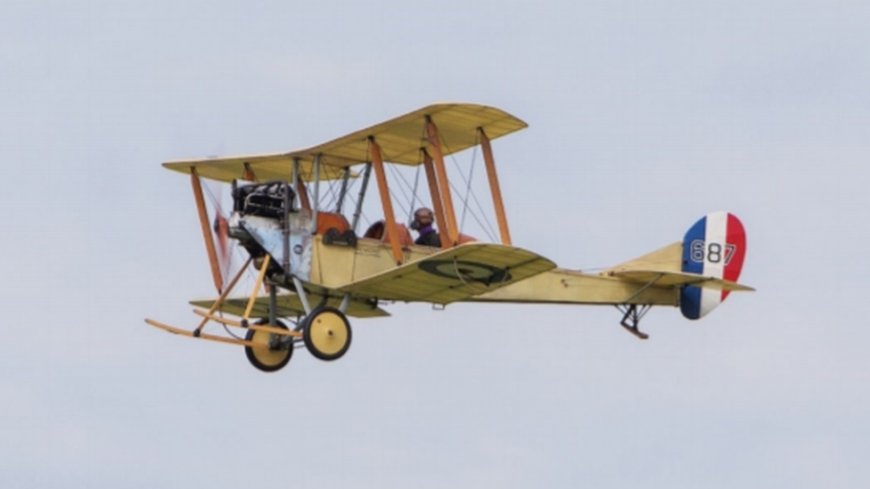 Plane prior to crash