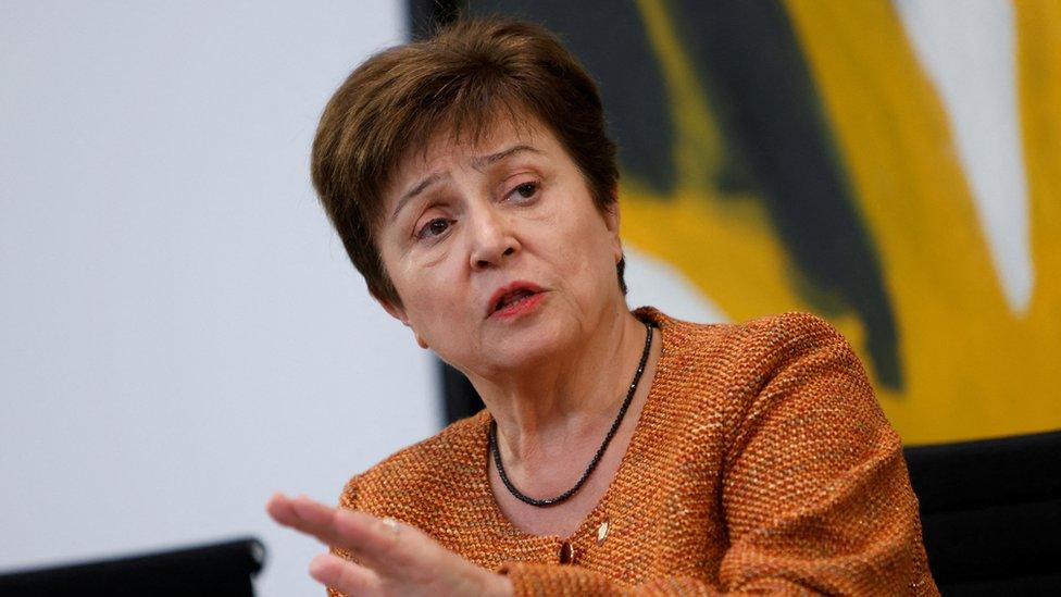 International Monetary Fund (IMF) Managing Director Kristalina Georgieva.