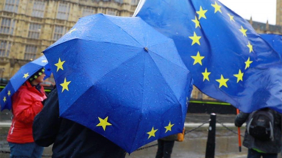 EU-themed umbrellas