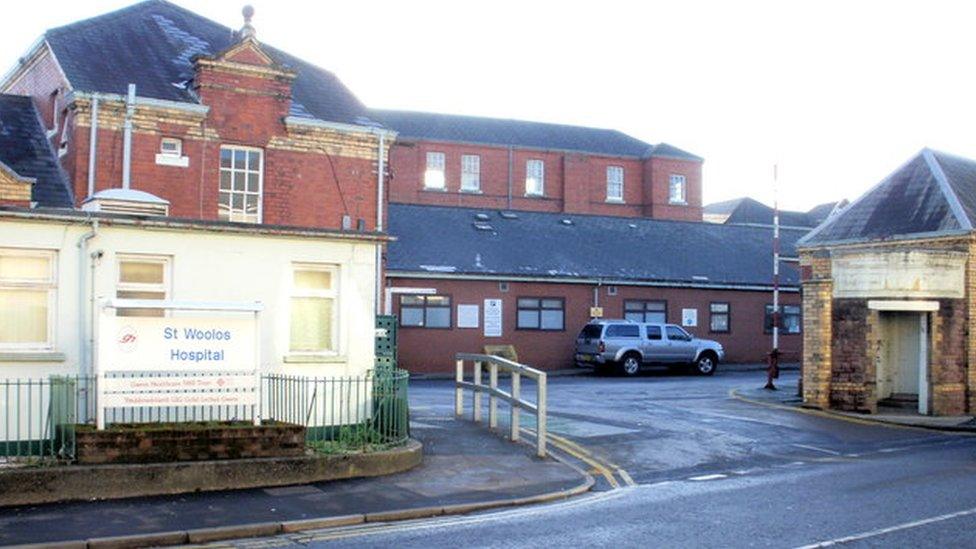 St Woolos Hospital in Newport