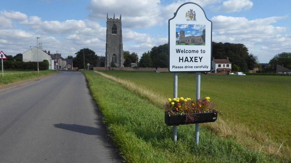 Haxey village sign